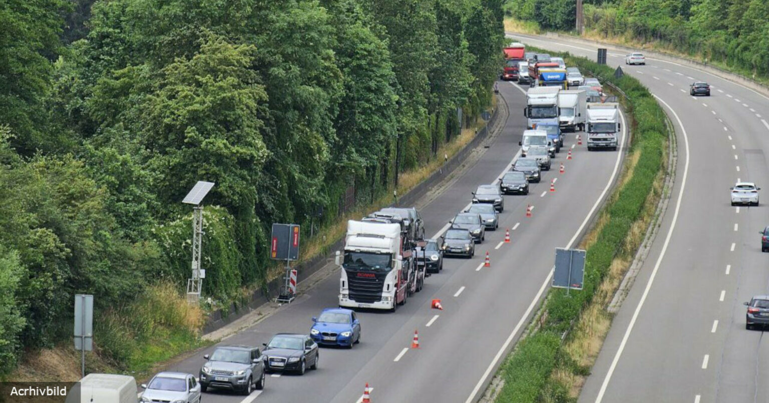 Baustelle Sorgt Ab Heute Für Massive Staus Auf Der A8 – Breaking News ...